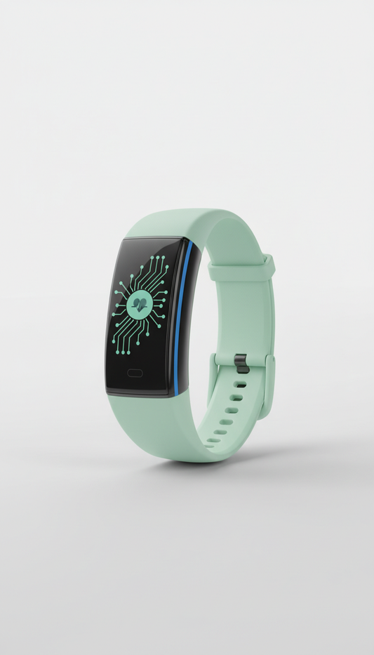 Fitness tracker in mint circuit