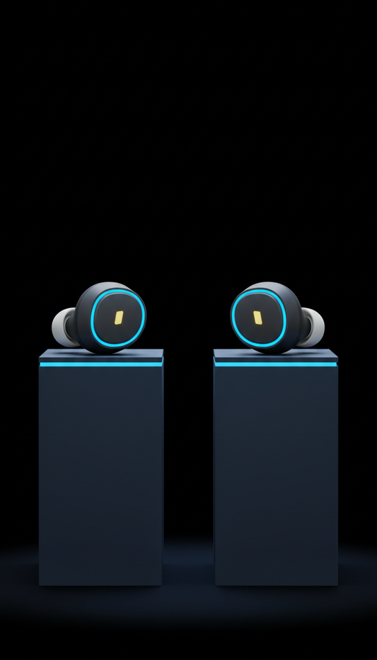 Echo Noise-Cancelling Earbuds With Touch Controls